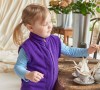 Жилет на молнии Арт.2738(фиолетовый) - 4 Жилет на молнии Арт.2738(фиолетовый) - 4