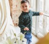 Сорочка верхняя для мальчика Арт.2817(зеленый) - 10 Сорочка верхняя для мальчика Арт.2817(зеленый) - 10