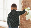 Сорочка верхняя для мальчика Арт.2817(зеленый) - 8 Сорочка верхняя для мальчика Арт.2817(зеленый) - 8