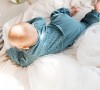 Комбинезон муслиновый для мальчика Арт. 3235 (серо-синий) - 7 Комбинезон муслиновый для мальчика Арт. 3235 (серо-синий) - 7