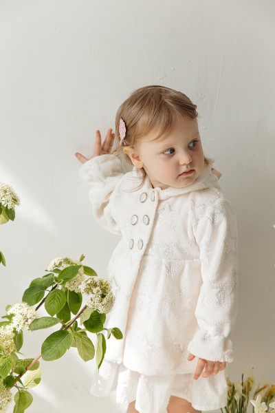 Куртка для девочки Арт. 3504(звезды) - 3 Куртка для девочки Арт. 3504(звезды) - 3